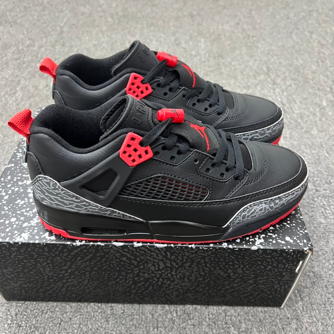 Air Jordan 3.5 Spizike Low Sneakers – Black/Red